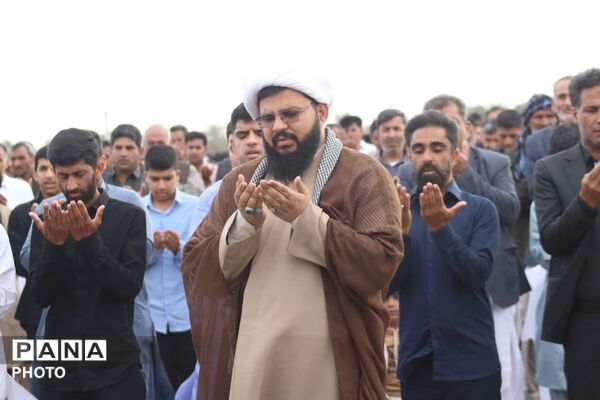 برگزاری نماز عید فطر در شهرستان ریگان