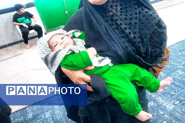 سوگواره شیرخوارگان حسینی در شهرستان باشت