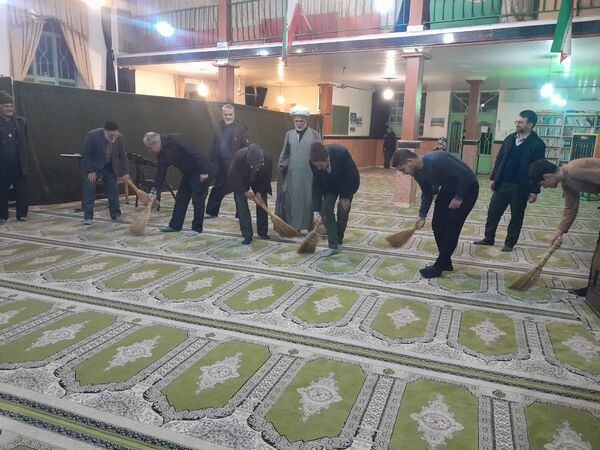 آیین غبار رویی مساجد بجنورد