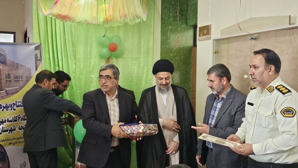  آیین افتتاح مدرسه 6 کلاسه مهر عظام روستای گنجه