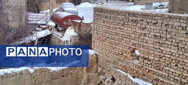  دومین برف پاییزی در شهر بار 