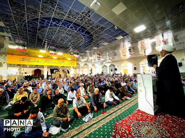 نماز عبادی سیاسی جمعه شهرستان کاشمر 
