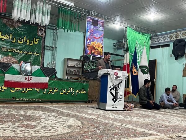 حضور دانش آموزان سملقان در راهیان نور