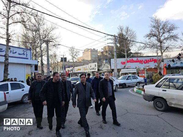 نظارت سرزده فرماندار نظرآباد و تضمین آرامش معیشتی در آستانه سال نو