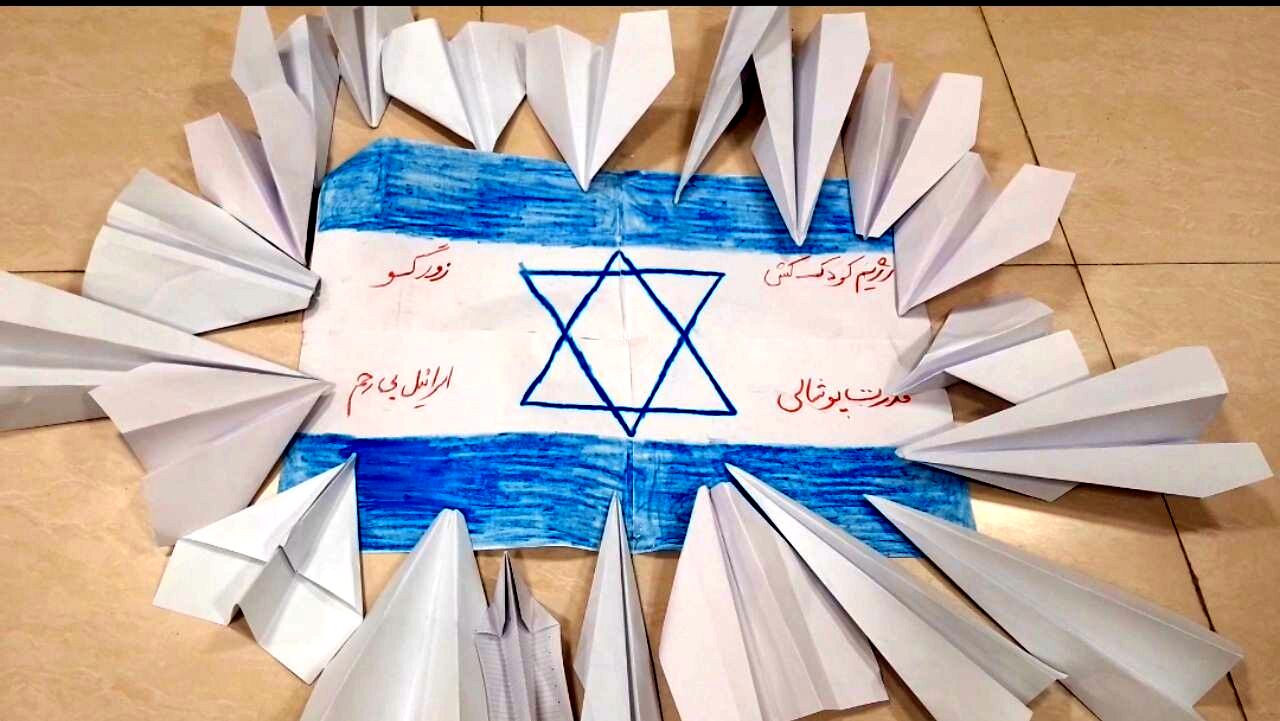 حمایت گروه سرود دختران صاحب‌الزمان(عج) از پاسخ مقتدرانه سپاه به اسرائیل
