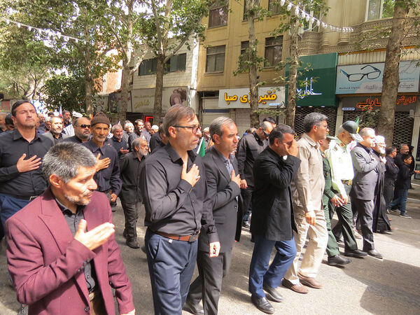 مراسم اربعین حسینی در بجنورد 