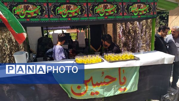 مراسم باشکوه یادبود شهدای روستای دیزان طالقان