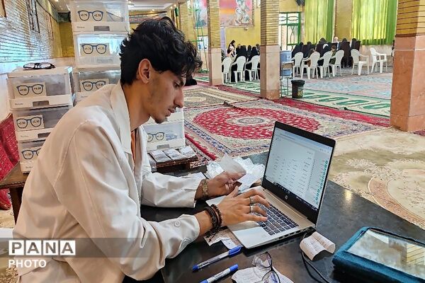 سومین روز از حضور تیم پزشکی اثر در شهر بار نیشابور