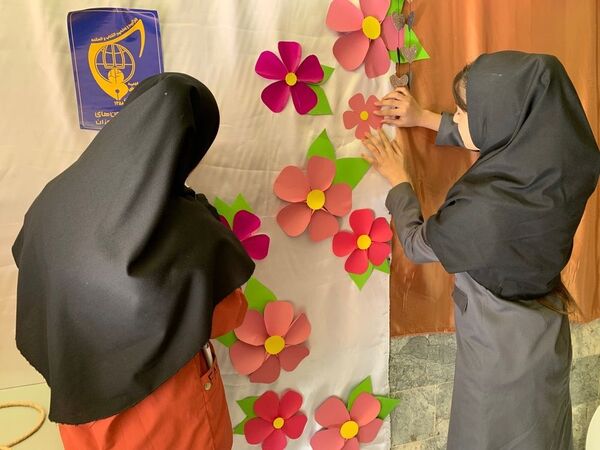شروع فضاسازی مدرسه انقلاب در دبیرستان گلستان