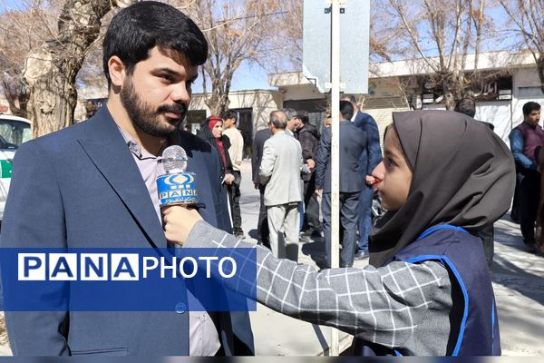 راهپیمایی ۲۲ بهمن در چهل و ششمین سالگرد پیروزی شکوهمند انقلاب اسلامی در شهرستان آباده