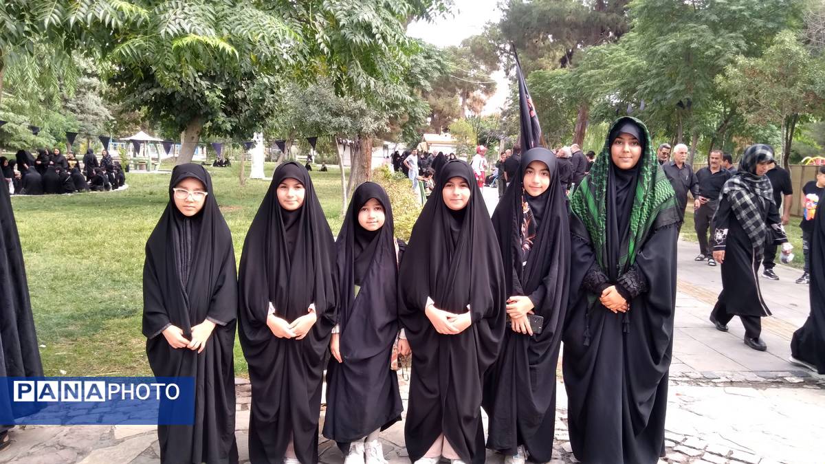 حضور پرشور مردم و مسئولان در مراسم پیاده‌روی اربعین- شهرستان ملارد