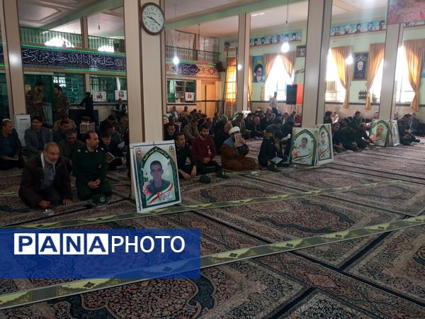 مراسم گرامیداشت شهید محسن کمالی دوست در چناران