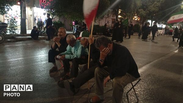 مراسم باشکوه عزاداری محرم همراه با تجمع در مسجد جامع شهرستان نیشابور