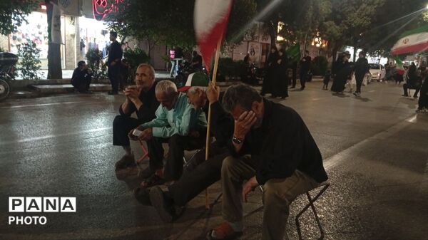 مراسم باشکوه عزاداری محرم همراه با تجمع در مسجد جامع شهرستان نیشابور