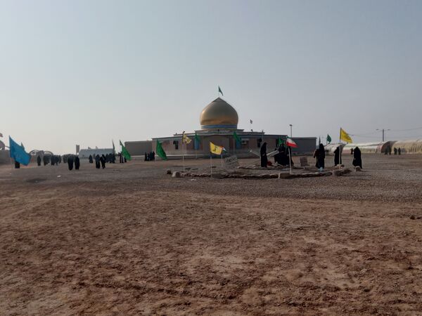 بازدید دانش آموزان خادم الشهدا از طلائیه 