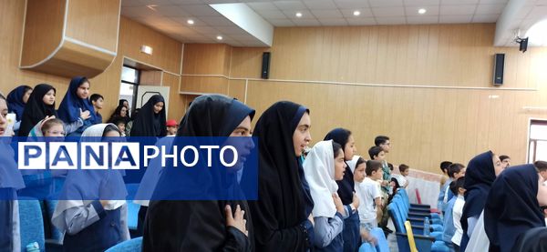 آیین تجلیل از برگزیدگان مسابقات قرآن عترت نماز در شیروان