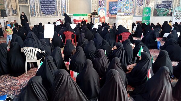 خروش شیر زنان چهارمحال‌وبختیاری در حمایت از رهبر انقلاب