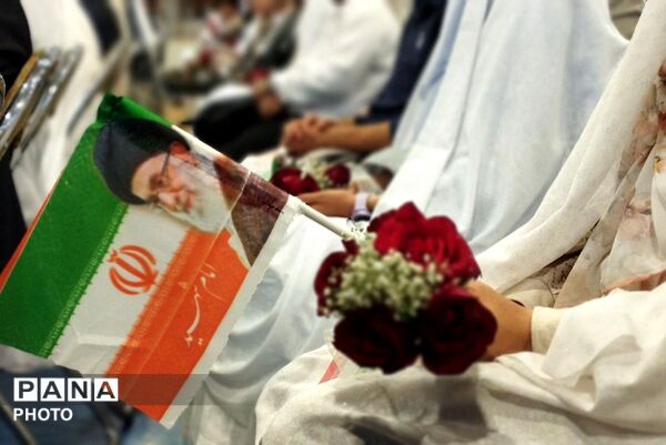جشن بزرگ ازدواج ۱۳۰ زوج جوان دانشجو در همدان