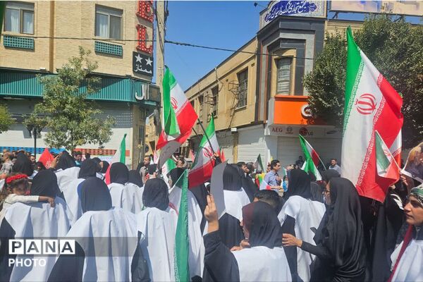 راهپیمایی جان‌فدایان ایران در شیراز - 2