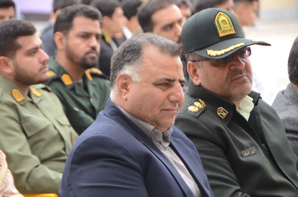 آیین نمادین نکوداشت هفته پدافند غیرعامل در نیشابور 