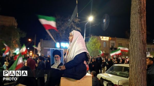 حضور حماسی مردم شهرستان نیشابور در اجتماع بیستمین شب