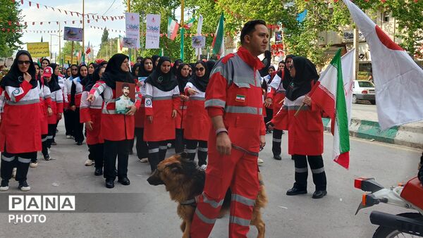 اجتماع جانفدایان امروز خرم آبادی ها برای ایران امام‌ رضایی