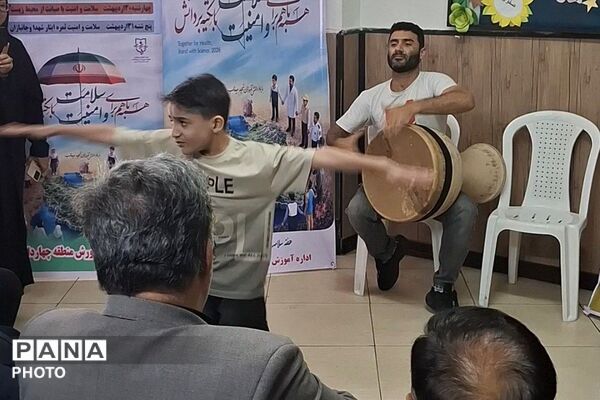 زنگ سلامت در آموزشگاه صفوی چهاردانگه 