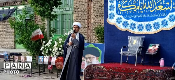 جشن زیبای  میلاد امام رضا(ع)در مسجد چهارده معصوم الغدیر 