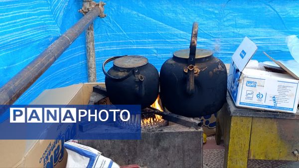 ایستگاه صلواتی به‌مناسبت نیمه شعبان در دیشموک