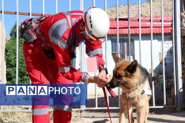 برگزاری مانور بزرگ زلزله در خراسان شمالی 