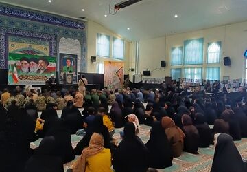 پیچیدن عطر ایثار در مصلی مارگون 