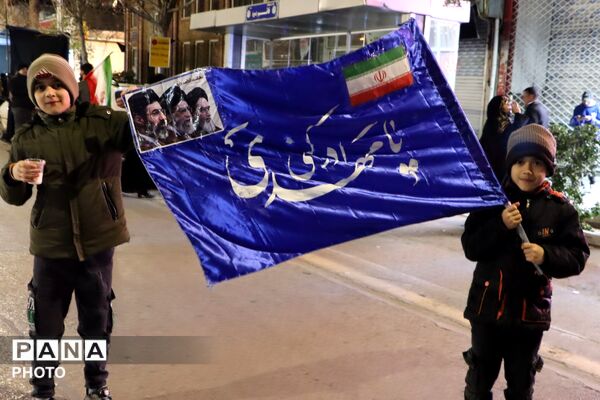 اجتماع باشکوه مردم شهرستان نیشابور 