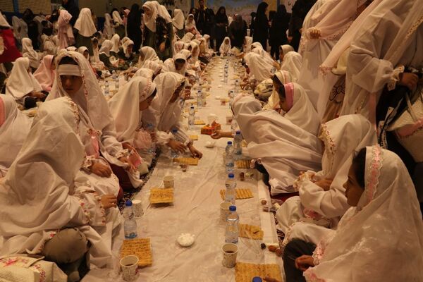 برگزاری جشن تکلیف دختران در مدارس مختلف سملقان