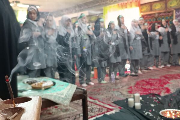 افتتاحیه هیئت فاطمه الزهرا در مکتب فاطمی دبستان دانش