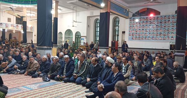 مراسم وفات ام الشهدا حضرت ام‌البنین در مسجد قدس نیشابور 