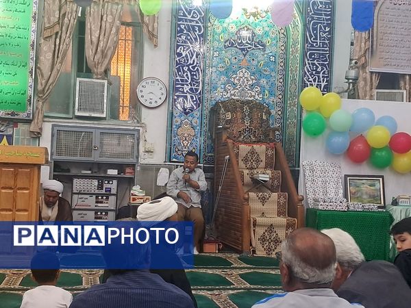 برگزاری جشن میلاد امام رضا(ع) در مسجد صاحب الزمان آشخانه 