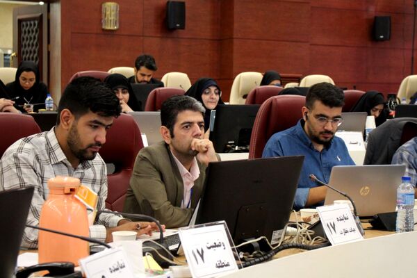اتاق کنترل وضعیت ستاد انتخابات شهر مشهد