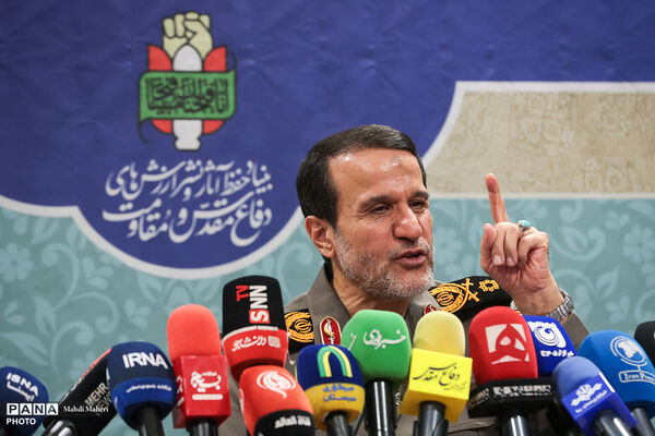 نشست خبری سالگرد هفته دفاع مقدس