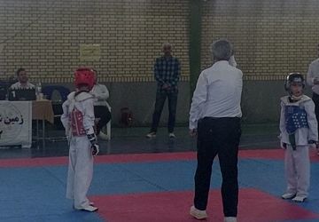 قدرت‌نمایی نوجوانان پیشوا در میدان تکواندو