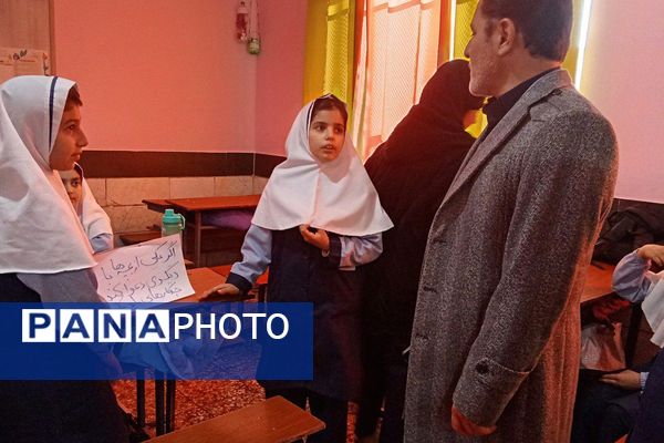 افتتاحیه طرح یاریگران زندگی در دبستان دخترانه شهید رستمی شهرقدس