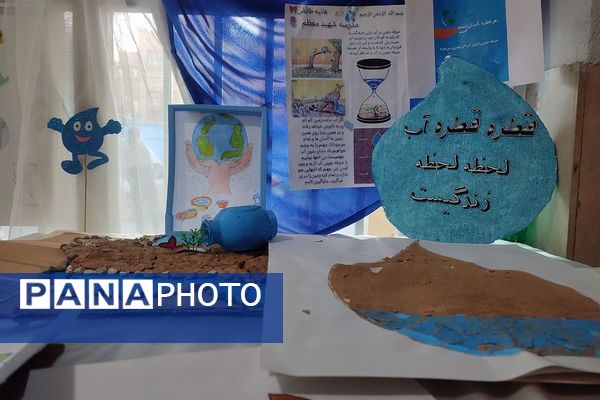 پویش نگهبان آب درمدرسه شهیدمعظم شهر قدس