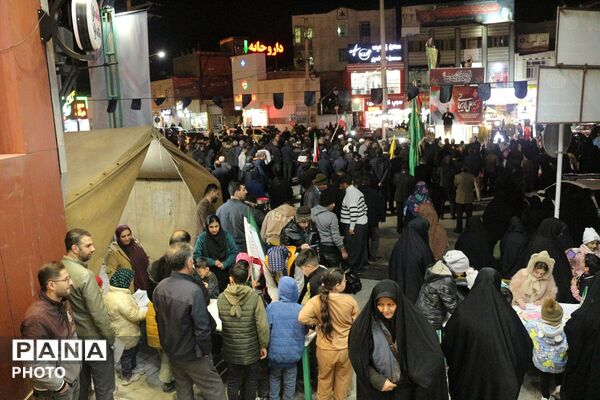 برپایی موکب فرهنگیان شهرستان فیروزکوه