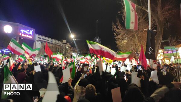 راهپیمایی بزرگ مردم غیور و شجاع شهرستان نیشابور