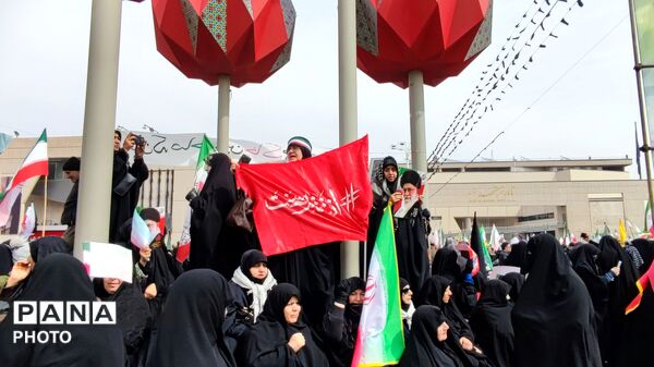  راهپیمایی روز جهانی قدس در مشهد مقدس 