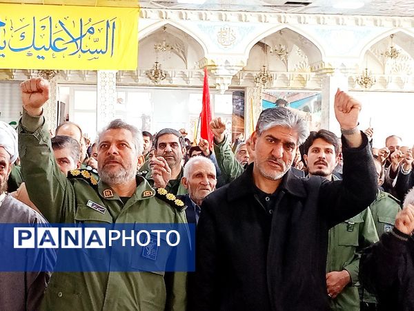 مراسم بزرگداشت یوم‌الله ۹ دی در کاشمر