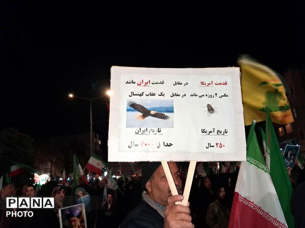 شکوه ولادت در بلوار فضل نیشابور