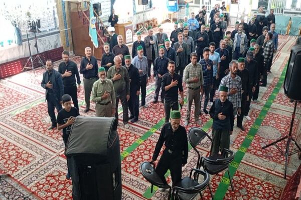 اقامه نماز جمعه در دهه اول ماه محرم در مسجد جامع شهر بار 