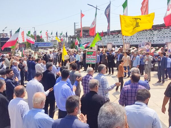 راهپیمایی جمعه‌ خشم و نصر در بابلسر