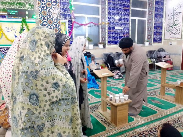 مراسم معنوی اعتکاف در مسجد صاحب الزمان جوادیه