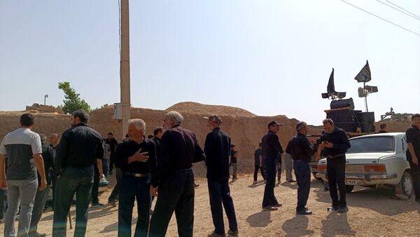 عزاداری مردم روستای جلماجرد در تاسوعای حسینی